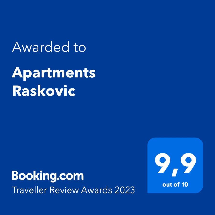 Apartments Raskovic Radanovići Exteriér fotografie